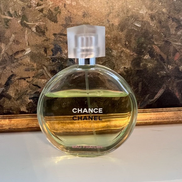 CHANEL Makeup 0 Authentic Chance Chanel Eau Fraiche Green Bottle 34